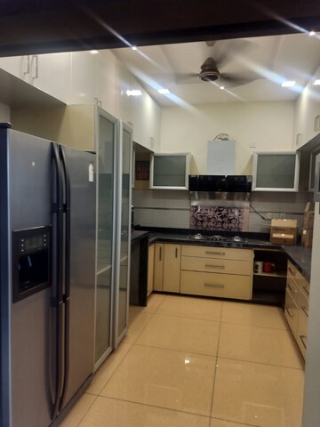 Kitchen in 3 BHK Apartment at Jayabheri Orange County, Gachibowli – for Rent