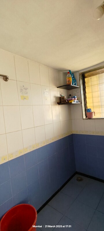 Kitchen in 1 BHK Apartment at Matoshree Park, Bhandup East – for Rent