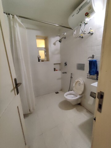 Bathroom in 2 BHK Apartment at Vasant Kunj – for Rent