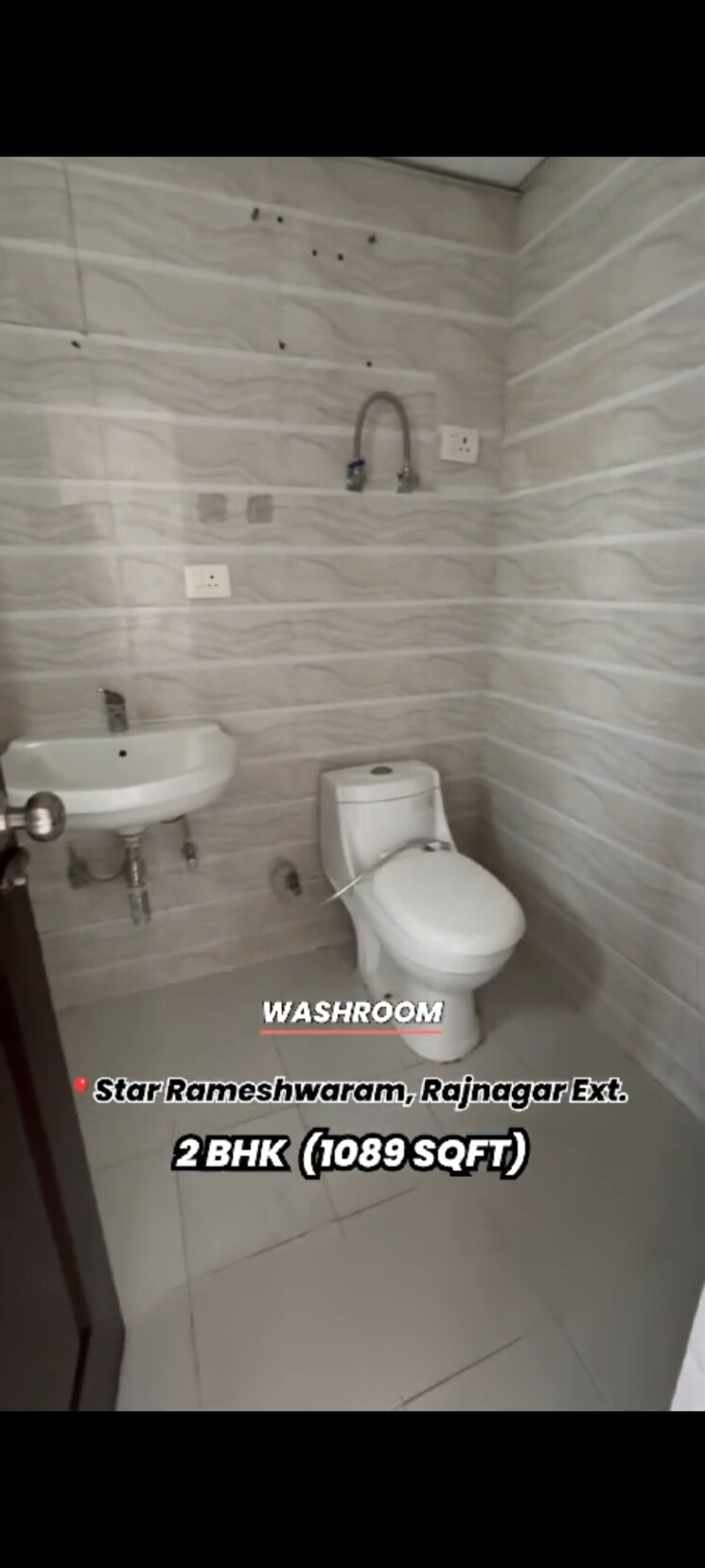 Bathroom, star-rameshwaram 2 Bedroom 1089 Sq.Ft. Apartment In Raj Nagar Extension Ghaziabad 8379189