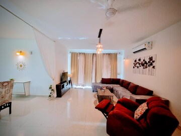 Living Room in 2 BHK Apartment at Prestige Park View, Whitefield – for Sale