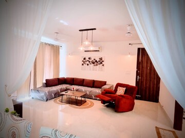 Living Room in 2 BHK Apartment at Prestige Park View, Whitefield – for Sale