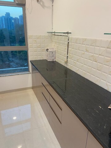 Balcony in 2 BHK Apartment at Kalpataru Immensa, Kolshet Road – for Rent