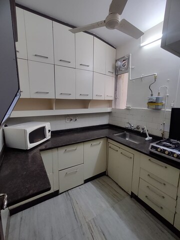 Kitchen in 2 BHK Apartment at Chittaranjan Park – for Rent