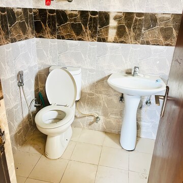 Bathroom in 3 BHK Apartment at Supertech Ecovillage I, Sector 1 Greater Noida – for Rent