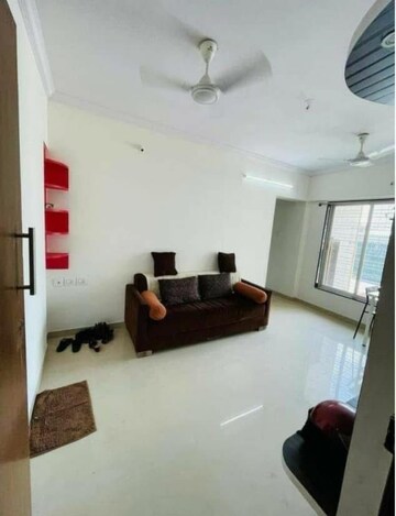 Living Room in 2 BHK Apartment at JP Unity Tower, Lower Parel – for Rent