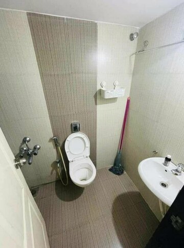 Bathroom in 2 BHK Apartment at JP Unity Tower, Lower Parel – for Rent