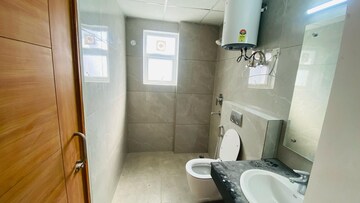 Bathroom in 3 BHK Apartment at Omaxe Lake, North Mullanpur – for Rent