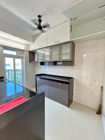 Kitchen in 3 BHK Apartment at Romell Serene, Borivali West – for Rent