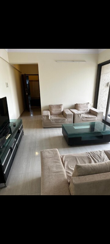 Living Room in 3 BHK Apartment at Marathon Onyx, Mulund West – for Rent