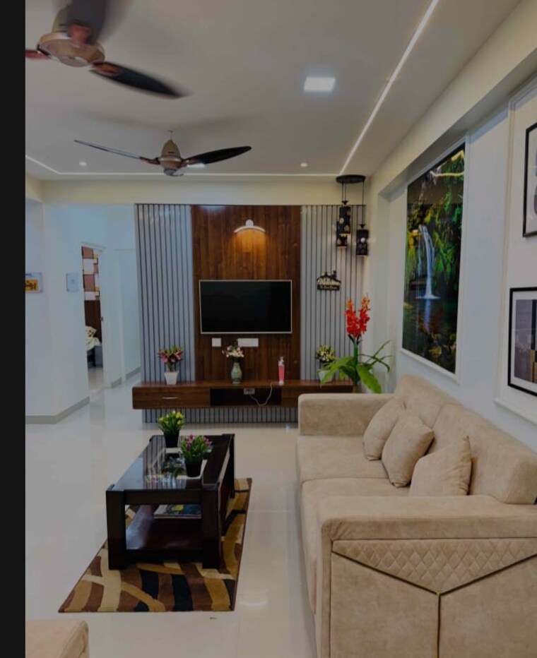 Living Room, eden-garden-tathawade 2 Bedroom 851 Sq.Ft. Apartment In Tathawade Pune 8379469