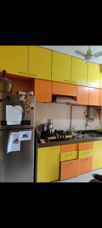 Kitchen in 1 BHK Apartment at Shubh Kamana CHS, Bhandup East – for Rent