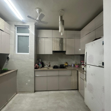 Kitchen in 2 BHK Builder Floor at East Of Kailash – for Rent