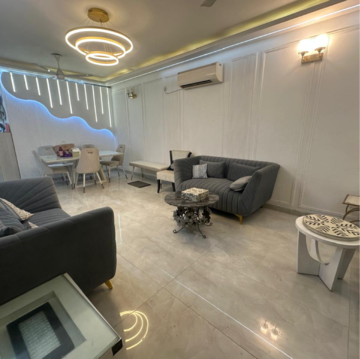 Living Room in 2 BHK Builder Floor at East Of Kailash – for Rent