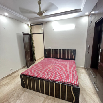 Bedroom in 2 BHK Builder Floor at Kalkaji – for Rent