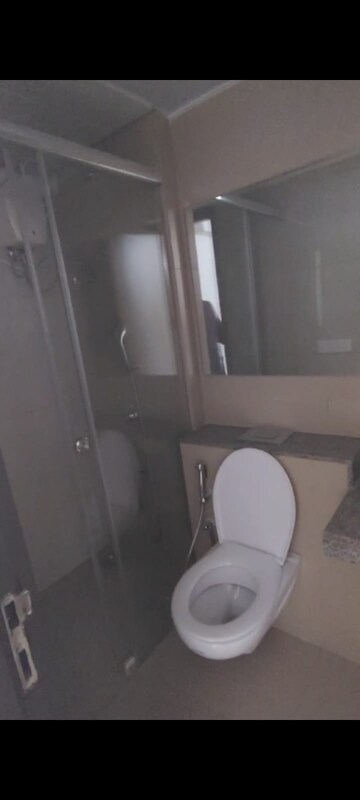 Bathroom in 1 BHK Apartment at L&T Emerald Isle, Powai – for Rent