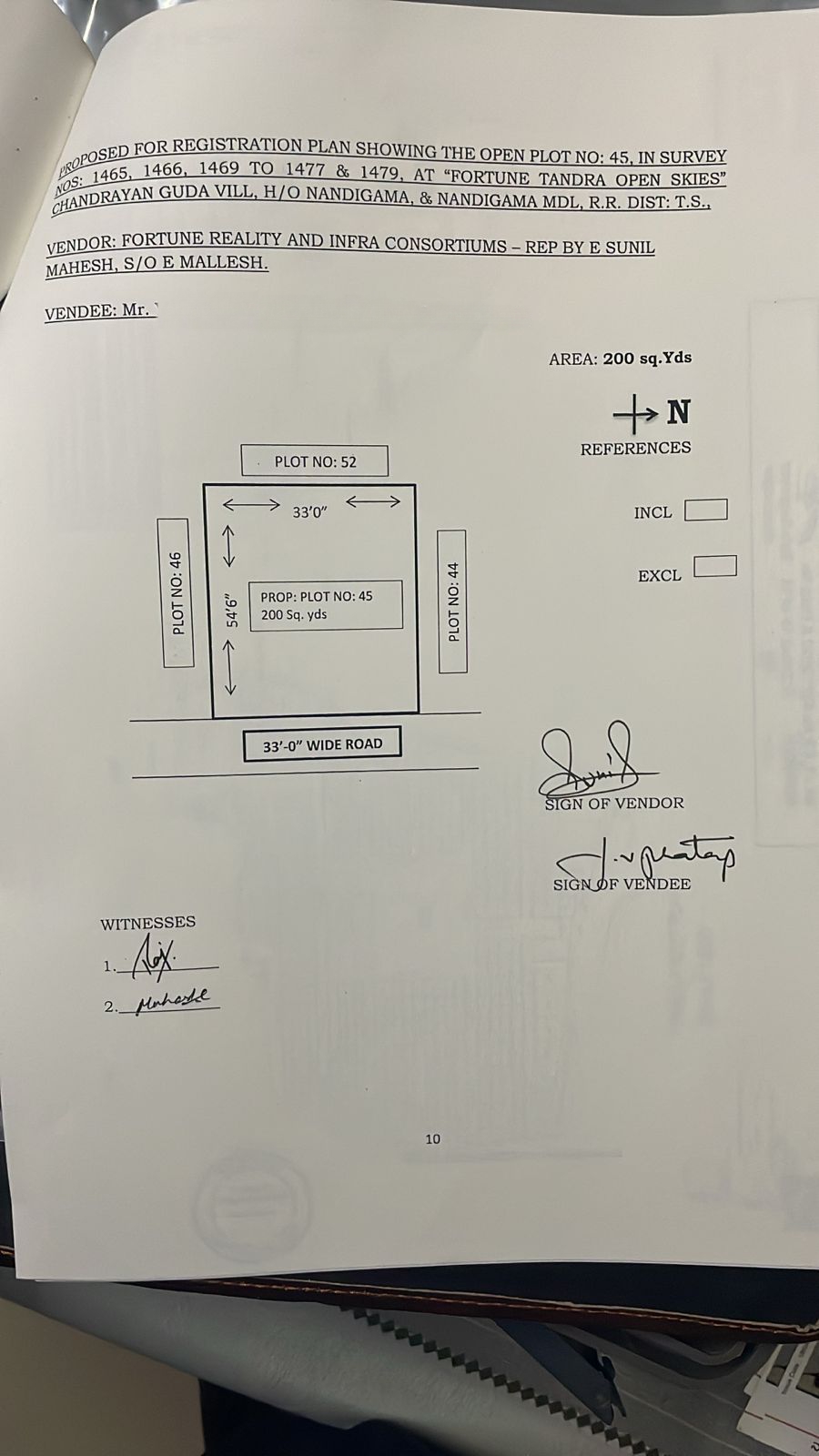 Plot For Sale in Kothur, Nandigama Villa P