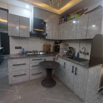 Kitchen in 1.5 BHK Builder Floor at Kalkaji – for Rent