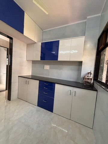 Kitchen in 1 BHK Apartment at Harmony Lokmilan Co Op Housing Society, Chandivali – for Rent