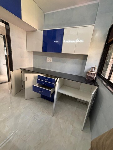Kitchen in 1 BHK Apartment at Harmony Lokmilan Co Op Housing Society, Chandivali – for Rent