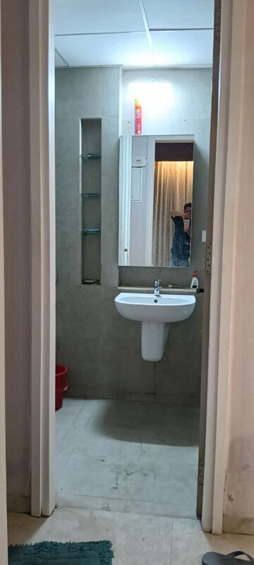Bathroom in 3 BHK Apartment at Tata Serein, Pokhran Road No 2 – for Rent