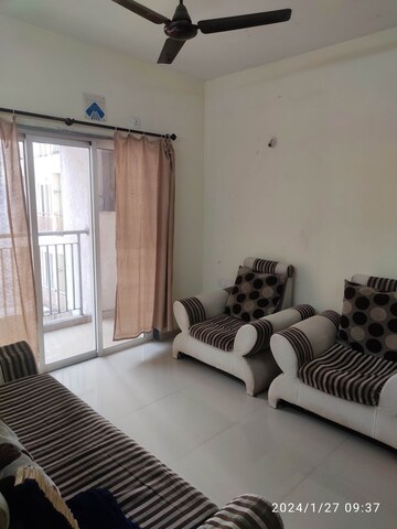 Living Room in 2 BHK Apartment at Indiabulls Greens, New Panvel – for Rent