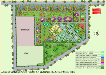 3 BHK Apartment For Rent in Amrapali Terrace Homes, Tech Zone 4 Greater Noida