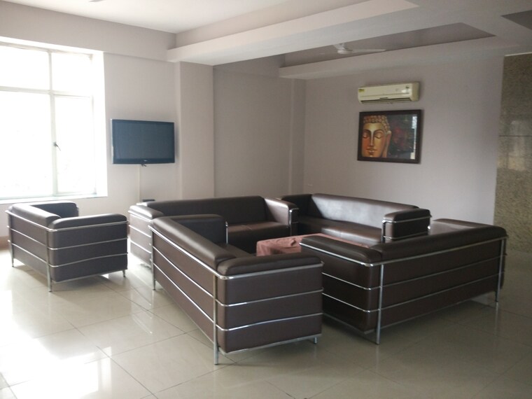 Living Room, ashiana-upvan 4 Bedroom 1825 Sq.Ft. Apartment In Ahinsa Khand 2 Ghaziabad 8379803