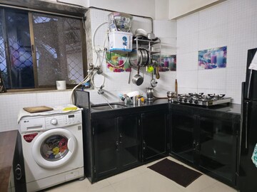 Kitchen in 2 BHK Apartment at Vile Parle Mahaveer, Vile Parle West – for Rent