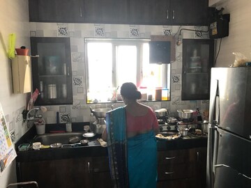 Kitchen in 3 BHK Apartment at DB Realty Shagun Towers, Goregaon East – for Rent