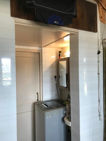 Bathroom in 3 BHK Apartment at DB Realty Shagun Towers, Goregaon East – for Rent