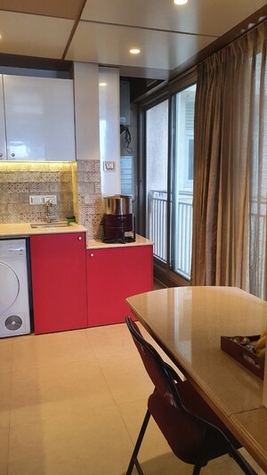 Kitchen in 3 BHK Apartment at One Hiranandani Park, Ghodbunder Road – for Sale