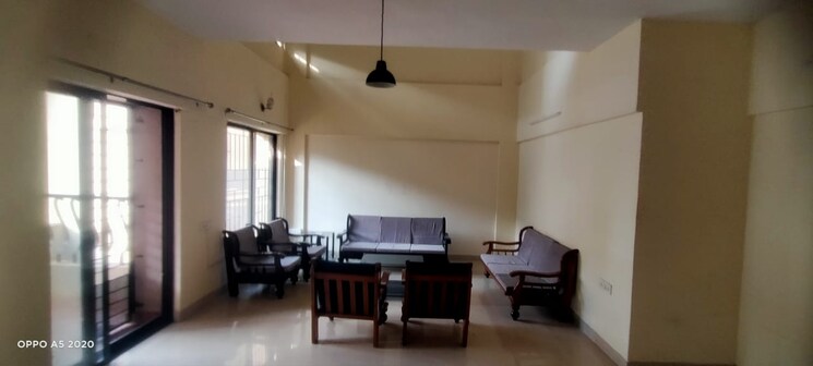 Living Room, kumar-hillscapes 4 Bedroom 2200 Sq.Ft. Apartment In Baner Pune 8379936