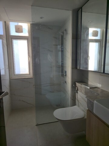 Bathroom in 5 BHK Builder Floor at DLF Garden City Independent Floors, Sector 92 – for Rent