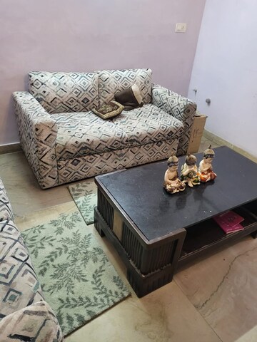 Living Room in 3 BHK Builder Floor at RWA Residential Society Sector 46, Sector 46 – for Rent