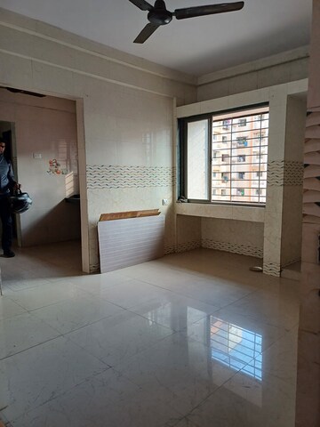 Living Room in 1 BHK Apartment at Mahape – for Rent