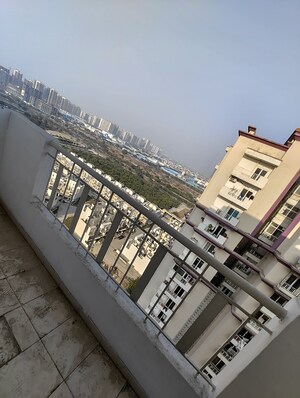 Balcony in 2 BHK Apartment at Samridhi Grand Avenue, Tech Zone 4 Greater Noida – for Sale