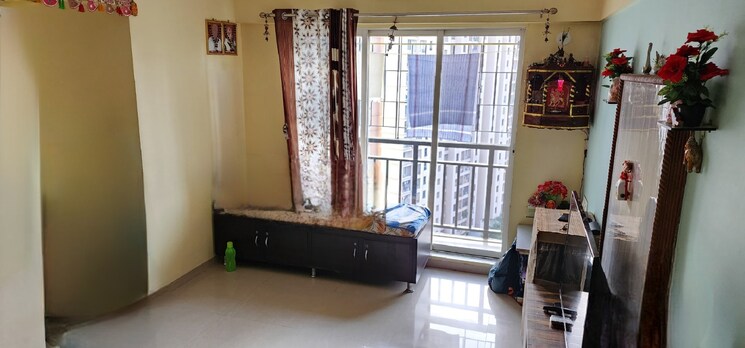 Living Room, rosa-gardenia 1.5 Bedroom 770 Sq.Ft. Apartment In Ghodbunder Road Thane 8380127