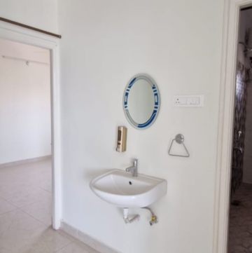 Bathroom in 3 BHK Builder Floor at Kondapur – for Rent