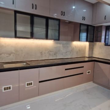 Kitchen in 3 BHK Builder Floor at Kondapur – for Rent