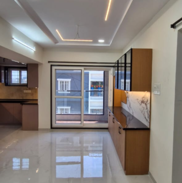 Living Room in 3 BHK Builder Floor at Kondapur – for Rent