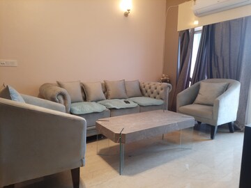 Living Room in 3 BHK Apartment at Omaxe The Palace, Gomti Nagar – for Rent