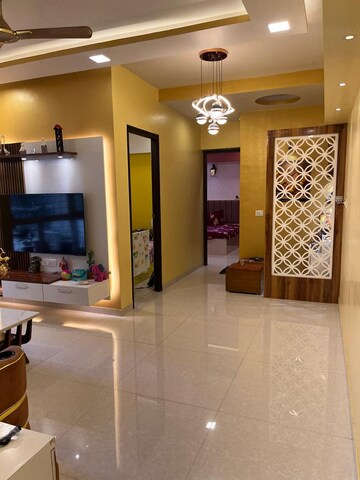 Living Room in 2 BHK Apartment at Lodha Amara, Kolshet Road – for Rent