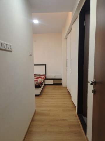 Building Lobby in 2 BHK Apartment at Sheth Avalon Phase 2, Majiwada – for Rent