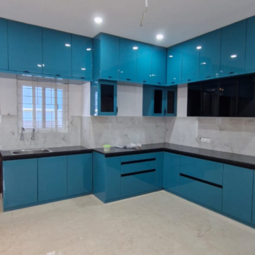 Kitchen in 2 BHK Builder Floor at Kondapur – for Rent