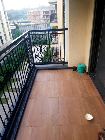 Balcony in 3 BHK Apartment at Lodha Sterling, Kolshet Road – for Rent