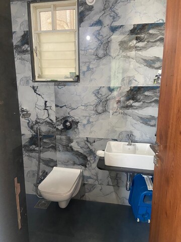 Bathroom in 2 BHK Apartment at Sharada Alliance Paritosh, Balewadi – for Rent