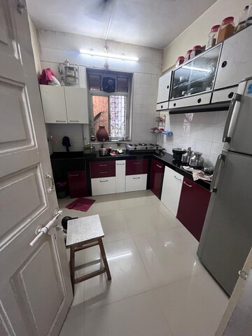 Kitchen in 1 BHK Apartment at Amar Kunj CHS Chembur, Chembur – for Rent