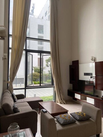 Living Room in 3 BHK Apartment at M3M Heights, Sector 65 – for Rent