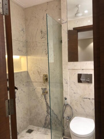 Bathroom in 2 BHK Builder Floor at Lajpat Nagar – for Sale